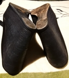 Летние пантолеты черные замшевые, размер 39, фото №5