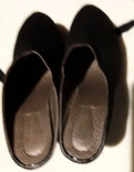Летние пантолеты черные замшевые, размер 39, фото №7