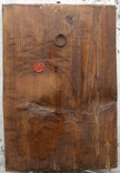 Икона старая.доска тесана топором, фото №9