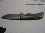 Ніж складний Gerber Bear Grylls Scout Knife 18.5см,серейтор,кліпса для кріпленя, numer zdjęcia 5