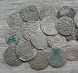 Драйпелькери, півтораки ( 1/24 талера ) 1600-х років ( 20 штук )., фото №4