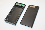 Корпус для створення Power Bank A8 LCD-digital під 8x18650 АКБ 2xUSB Type-C Black, фото №2