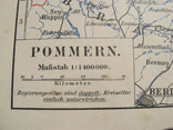 Pommern Померания (ныне- Польша). 1901 г, 242х296 мм, атлас Meyer., фото №4