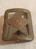 Buckle of the Red Army Pryag 1935 Copper, photo number 3