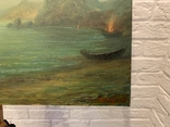 Картина маслом на холсте"Морское побережье", фото №5