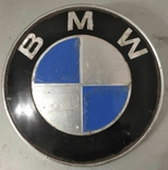 Эмблема сине белая BMW (82 мм), photo number 2