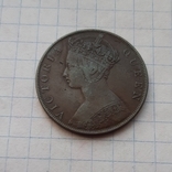 Гонконг, 1 цент, 1879 рік, бронза, фото №6