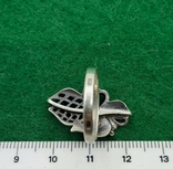 Кольцо Серебро 925 Орхидея Украина, фото №5