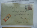 Закарпаття 1919/39 р штемпеля двомовні виставочний лист №42, фото №3