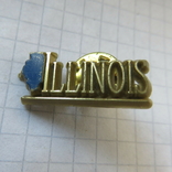 Значок Illinois (Иллинойс, штат США)., фото №2