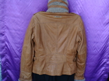 Женская кожаная куртка MAURITIUS , мягкая кожа, тонкое утепление, на 44 размер., photo number 6