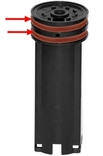 Уплотнительное кольцо заварочного блока уплотнитель ЗУ Delonghi ESAM ECAM EAM - 3шт лот 1, фото №5