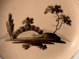 Пара тарелок,А.Попов. Живопись. 1810-40 годы., фото №6
