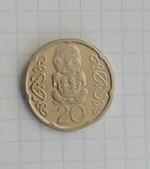 20 центов Новая Зеландия, фото №2