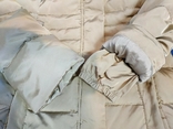 Тепле жіноче зимнє пальто. Пуховик MANGO світловідбивна тканина p-p S, фото №8