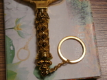 Ювелірна Лупа Antique Classic Maqnifyinq Glass діаметр 90мм,Збільшеня 6х під золото, numer zdjęcia 4