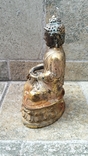 Старинный Будда Шакьямуни позолоченный, фото №8
