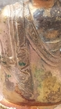 Старинный Будда Шакьямуни позолоченный, фото №11