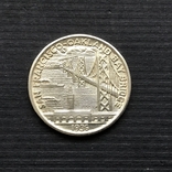 50 центов США 1936 Мост между Сан-Франциско и Оклендом серебро, фото №5