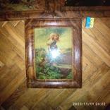 Комплект 3 советских репродукций знаменитых картин в паспарту, фото №6