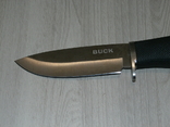 Нож для охоты,рыбалки и туризма Buck Knives Silver 1902 серебро 220mm,в чехле из ткани, фото №4
