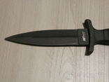 Ніж Кинжал з фіксованим клинком MTech USA MT-206BK Black 23 см,чобітний ніж з чехлом, фото №4
