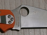 Нож складной Spyderco Para Military 2 G-10 Orange хорошая реплика, фото №8