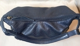 COCCINELLE Жіноча сумка через плече натуральна м'яка шкіра Італія 38*27см, фото №9