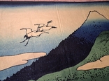  Японская живопись символизм, панно Красноголовый журавль на процветание и долголетие, фото №5