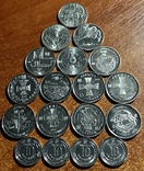 Набор из 18 монет Украины юбилейные 10 гривен 2018-2023 годов., фото №3