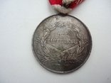 Австро-венгрия медаль За Храбрость Ф.Иосиф 1 ст. 1914 г 40 мм срібло, фото №4