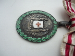Австро-Венгрия серебреная медаль Красного Креста 1864-1914, фото №4