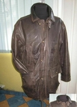 Велика шкіряна чоловіча куртка GRUNO LIMITED. 66р. Лот 1114, фото №2