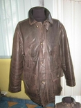 Велика шкіряна чоловіча куртка GRUNO LIMITED. 66р. Лот 1114, фото №3