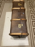 Каретний чемодан ADASTRA vulcanfiber великий шкіряний, фото №6