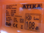 Пилосос Садовий ATIKA KLS 1600 1600W з Німеччини звязку з не викупленням, numer zdjęcia 11