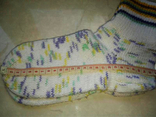 В'язані шкарпетки ручної роботи 39 - 40, фото №3