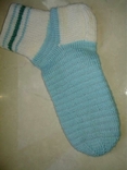 В'язані шкарпетки ручної роботи 37р, фото №2