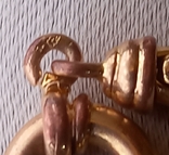 Комплект кольє браслет Золоте покриття Hallmark, фото №11