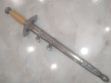Кортик Люфтваффе 2 тип Нож с ножнами 41 см Дубовые Листья нарядный лезвие гравировк, фото №2