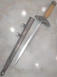 Кортик Люфтваффе 2 тип Нож с ножнами 41 см Дубовые Листья нарядный лезвие гравировк, фото №7
