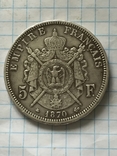 5 франків 1870р., фото №6