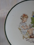 Настенная тарелка из серии Счастливое детство Буды, фото №4