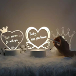 На Подарок Акриловая 3D лампа ночник с подсветкой + рисовать, numer zdjęcia 6