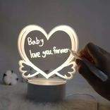 На Подарок Акриловая 3D лампа ночник с подсветкой + рисовать, numer zdjęcia 8