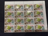 5 різних зчіпок пошта СРСР 1977 рік по 16 марок, 80 марок, фото №5