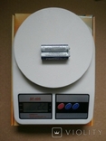Електронні Ваги SF-400 10кг,діапазон від 1 грама до 10 кг,з батерейками, numer zdjęcia 2