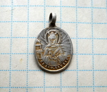 Серебряна натільна іконка Св,Вел.Варвари, фото №6