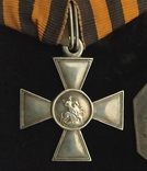 Георгиевский крест с колодочкой и увольнительним жетоном., фото №5