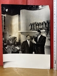 Штепсель и Тарапунька на съёмках фильма "Ехали, мы, ехали". 1962 год, фото №2